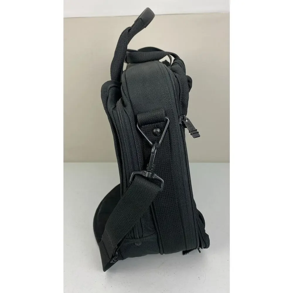 VTG Tumi Alpha Ballistic USA carry-on travel messenger upright laptop bag